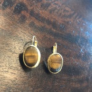 Tigers Eye Earings